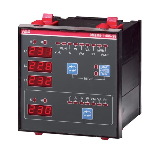 ABB DMTME/96 96x96mm front-panel Digital Multimeter 